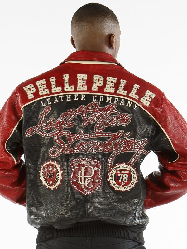 Pelle Pelle Standing Red Leather Jacket