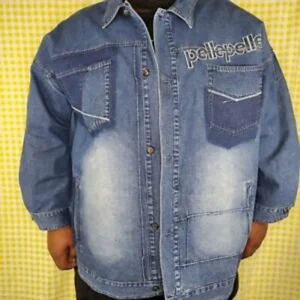 Pelle Pelle Legendary Blue Denim Jacket view 1