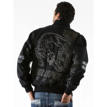 Pelle Pelle Mens Lion 78 Black Jacket