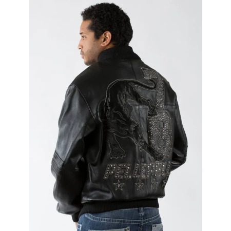 Pelle Pelle Mens Lion 78 Black Jacket view 2