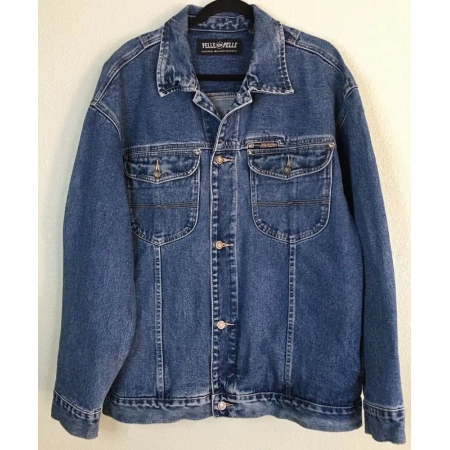 Pelle Pelle Mens Medium Blue Denim Jacket