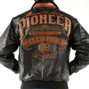 Pelle Pelle Mens Pioneer Black Jacket