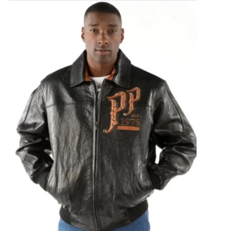 Pelle Pelle Mens Pioneer Black Jacket view 2