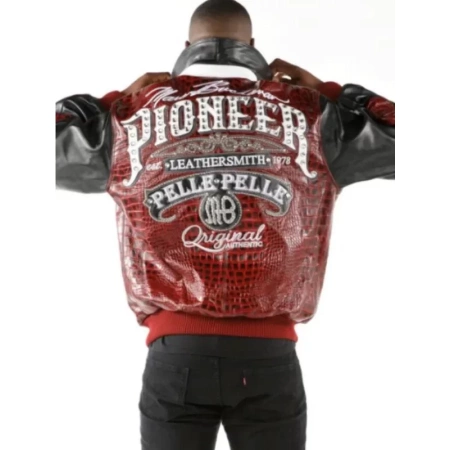 Pelle Pelle Mens Pioneer Ruby Leather Jacket