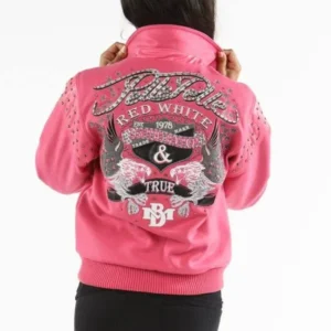 Pelle Pelle Women MB Wool Jacket | Pink Jacket view 1