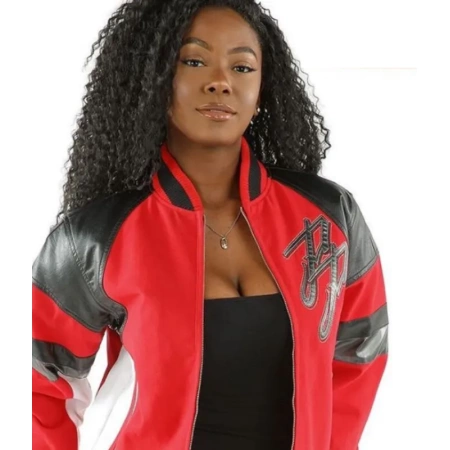 Pelle Pelle Women Red Leather Jacket