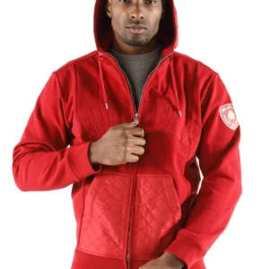 Pelle Pelle Nylon Cabernet Hooded Midlayer