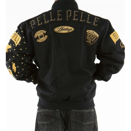 Pelle Pelle Black Heritage Wool Jacket