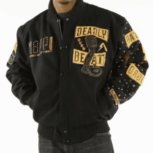 Pelle Pelle Black Heritage Wool Jacket