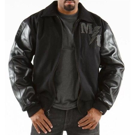 Pelle Pelle Black Master Varsity Jacket view 2