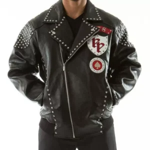 Pelle Pelle Rebel Studded leather Jacket view 2