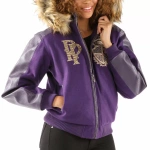 Pelle-Pelle-Dynasty-Purple-Fur-Hood-Wool-Leather-Jacket-2-600×800
