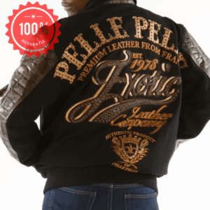 Pelle Pelle 1978 Wool Leather Jacket