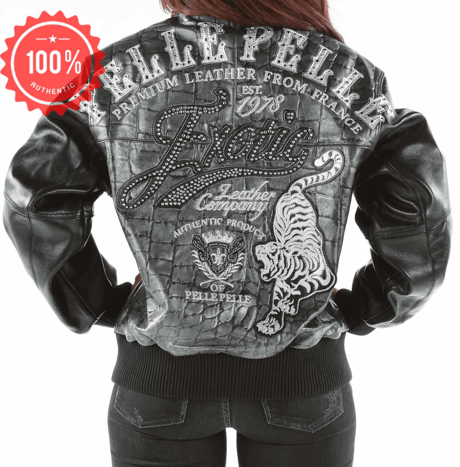 Pelle Pelle Exotic Leather Jacket