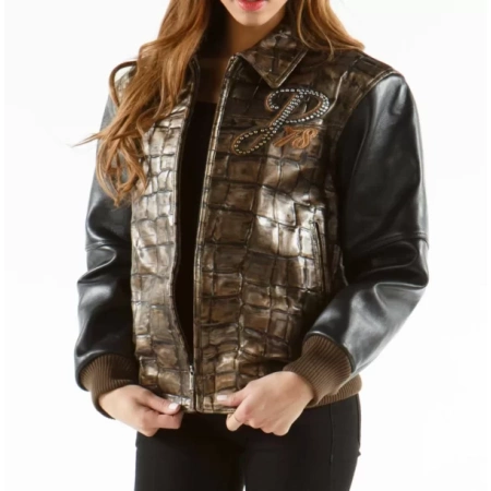 Pelle Pelle Brown Studded Jacket view 2