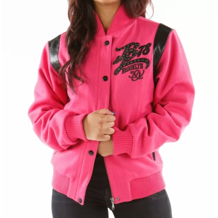 Pelle Pelle Pink County of Kings Jacket view 2
