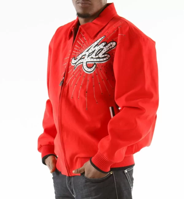 Pelle Pelle Red Atlanta Cut Jacket view 2