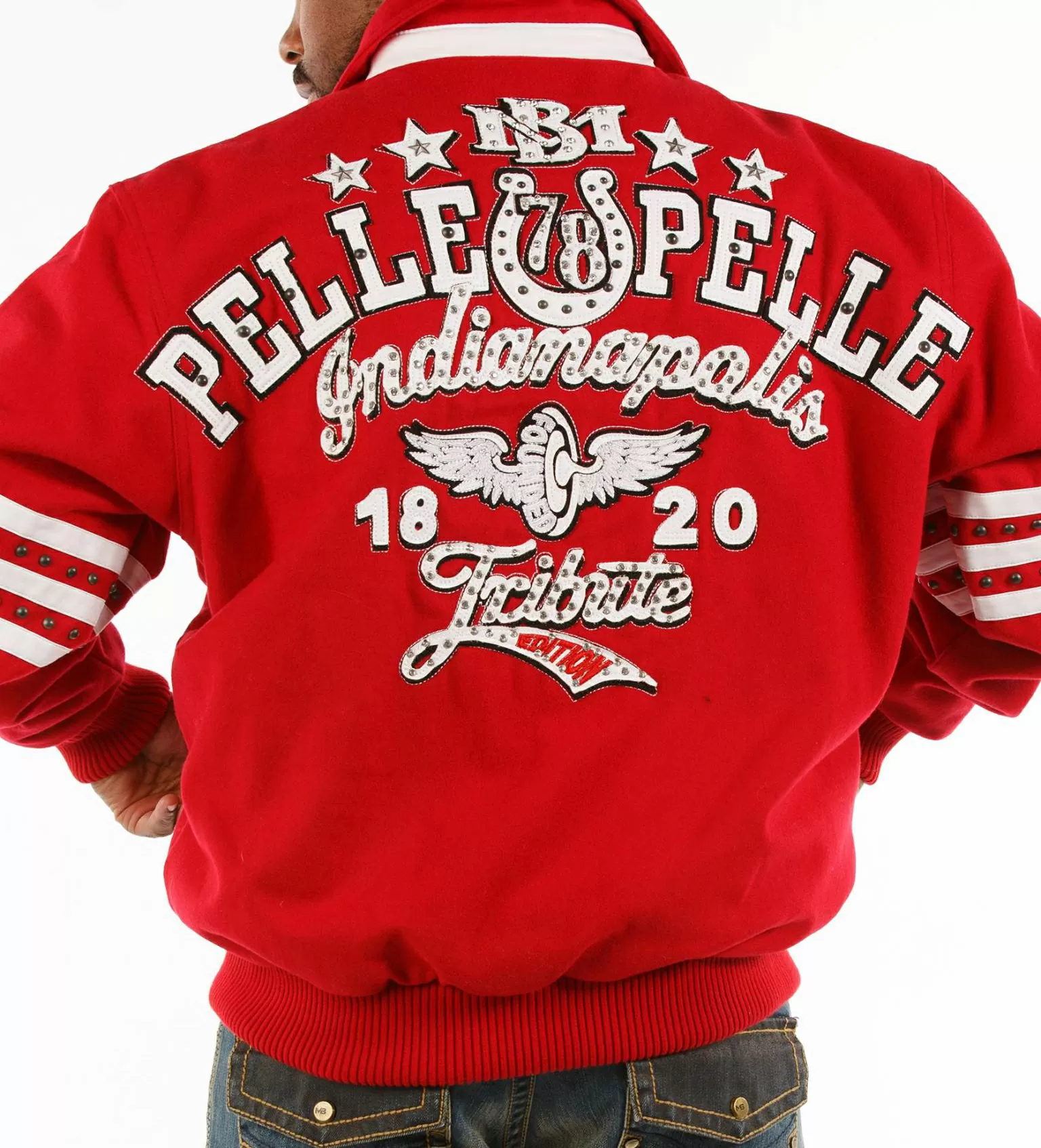 Pelle Pelle Red Tribute Wool Jacket