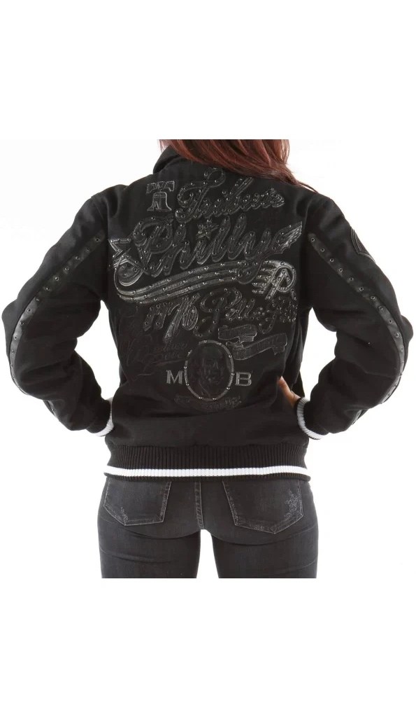 Pelle Pelle Black Philly Wool Jacket