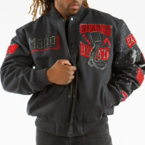 Pelle Pelle Grey Wool Jacket