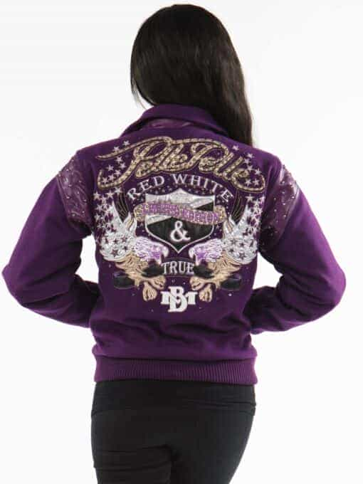 Purple Pelle Pelle True Wool Jacket