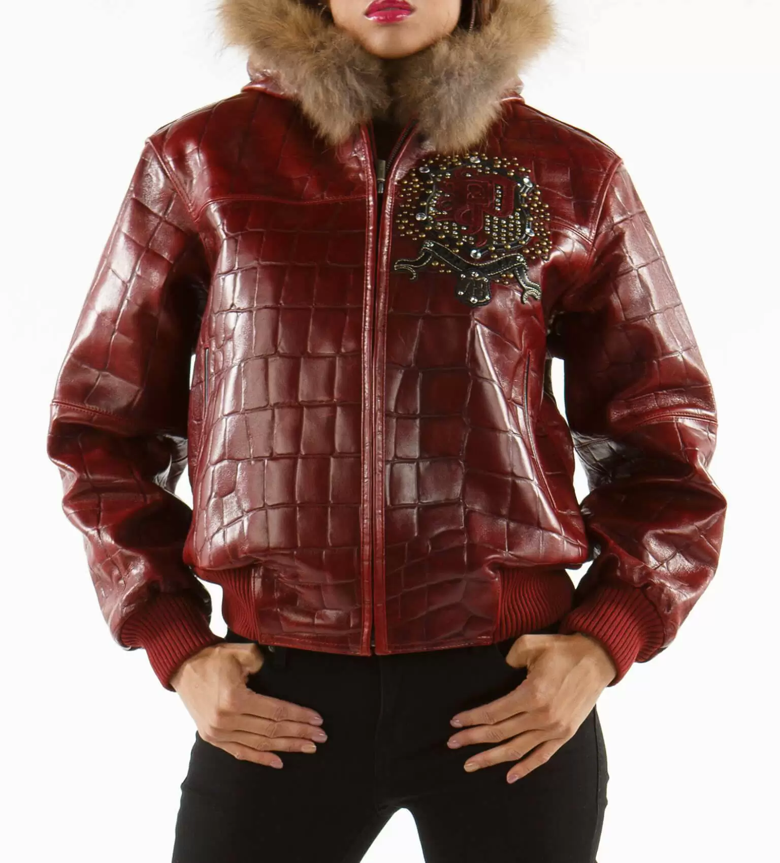 Pelle Pelle Red Elegance Leather Jacket view 2