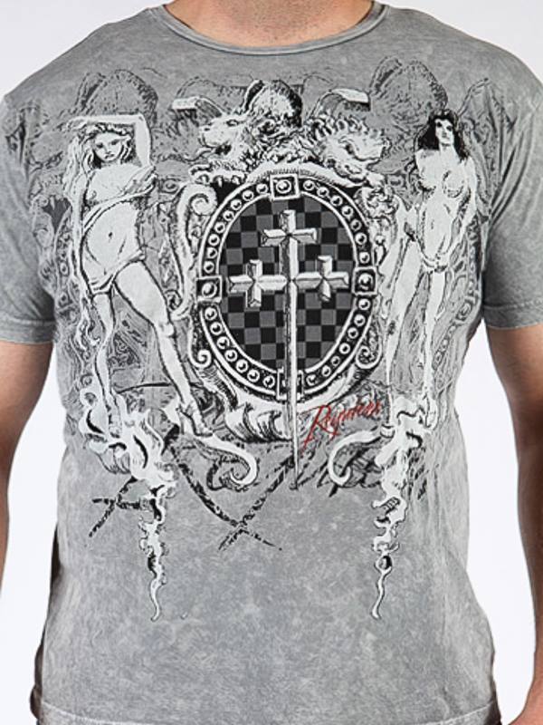 Exclusive Pelle Pelle Halloween Gray T Shirt
