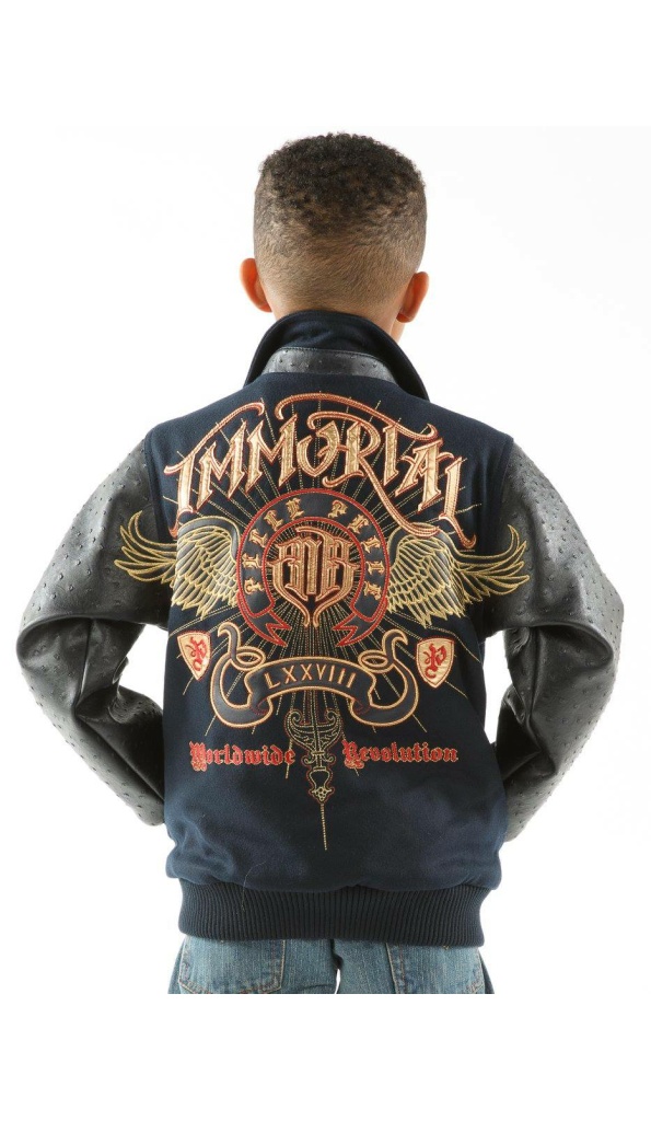 Pelle Pelle Immortals Kids Leather Jacket