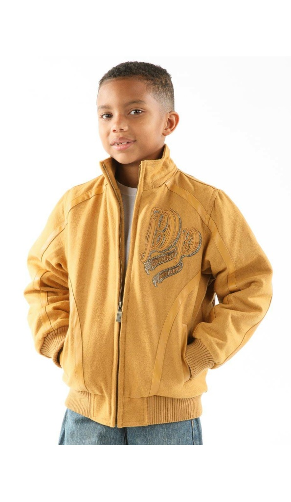 Best Pelle Pelle Kids Born And Raised Yellow Jacket