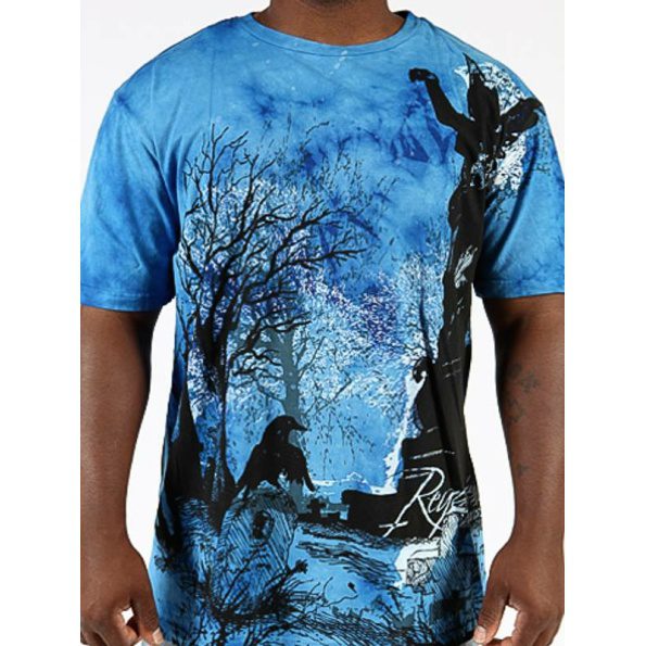Pelle Pelle Blue Spooky Halloween T Shirt