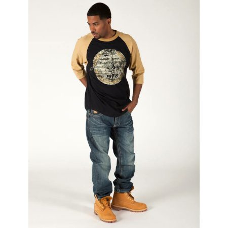 Bold Pelle Pelle Black T shirt with Muddy Sleeves view 2