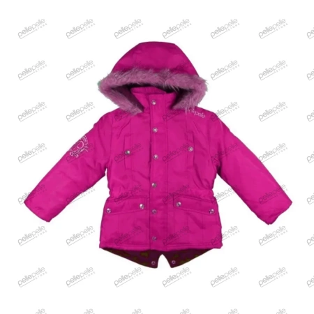 Best Pink Pelle Pelle Girls Snorkel Hood Jacket view 1