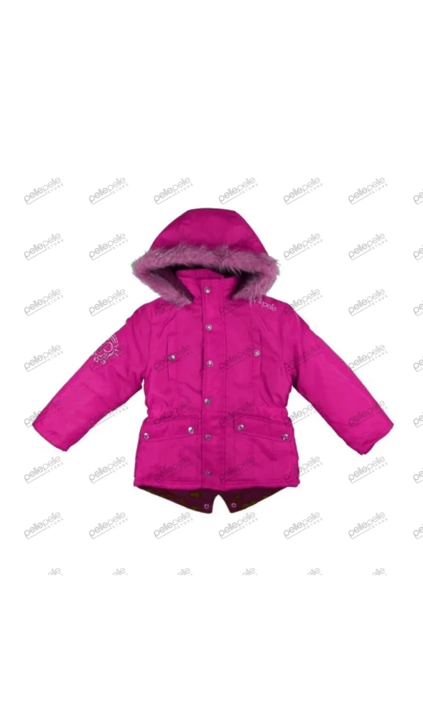 Best Pink Pelle Pelle Girls Snorkel Hood Jacket