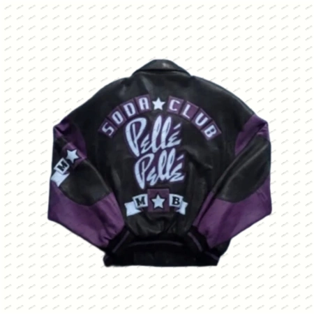 Pelle Pelle Soda Club Purple Leather Jacket
