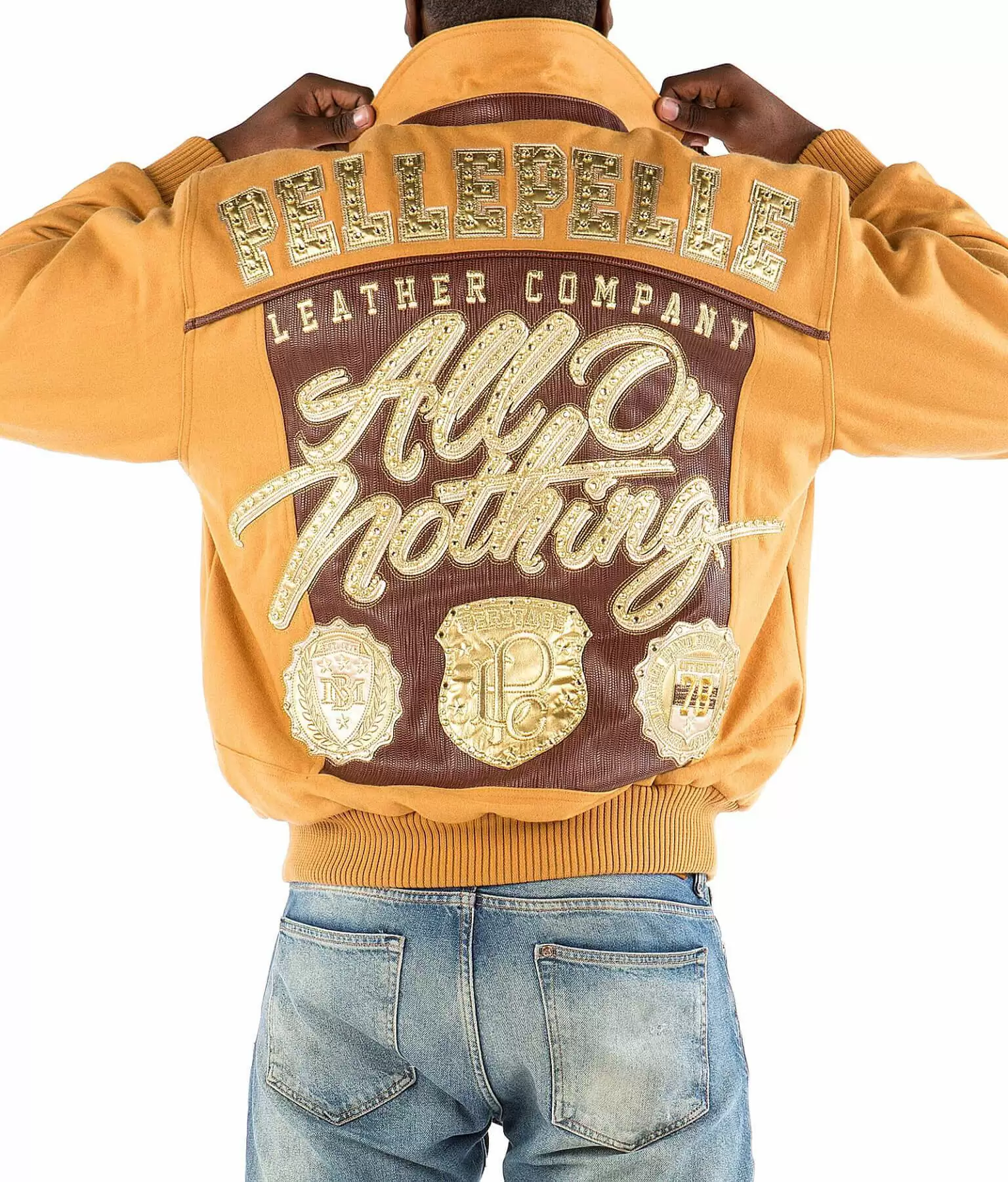 Yellow Pelle Pelle Heritage Wool Jacket view 1