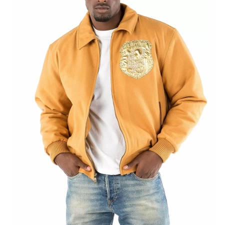 Yellow Pelle Pelle Heritage Wool Jacket view 2