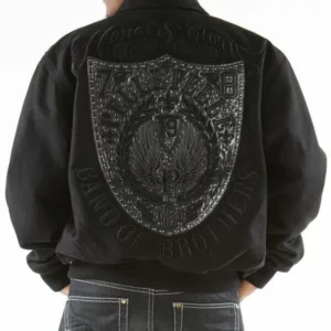 Pelle Pelle Band of Brothers Black Jacket