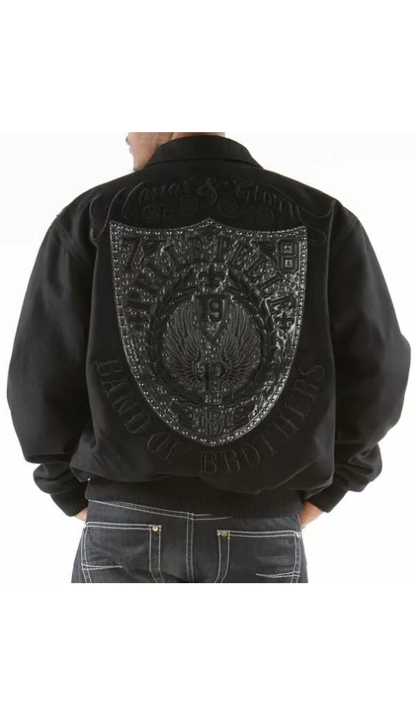 Pelle Pelle Band of Brothers Black Jacket