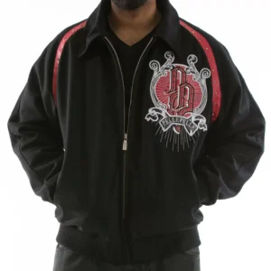 Pelle Pelle Black Top Brass Wool Jacket view 2