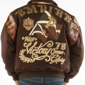 Brown Pelle Pelle Empire Wool Jacket