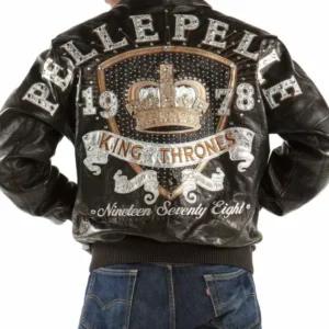 Pelle Pelle King Of Thrones Leather Jacket
