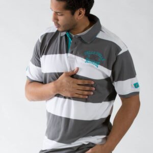 Bold Pelle Pelle Gray White T Shirt