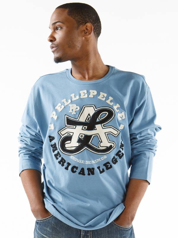 Bold Pelle Pelle AL Sky Blue T Shirt view 1