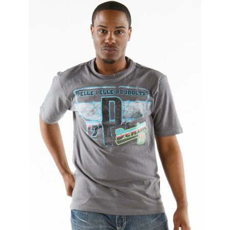 Exclusive Pelle Pelle Steel Gray T Shirt