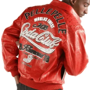Soda Club Pelle Pelle Red Leather Jacket view 1
