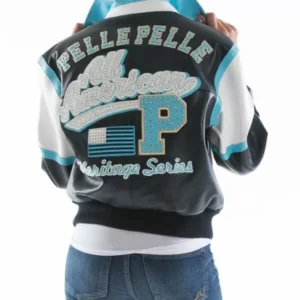Pelle Pelle All American Black Stud Jacket