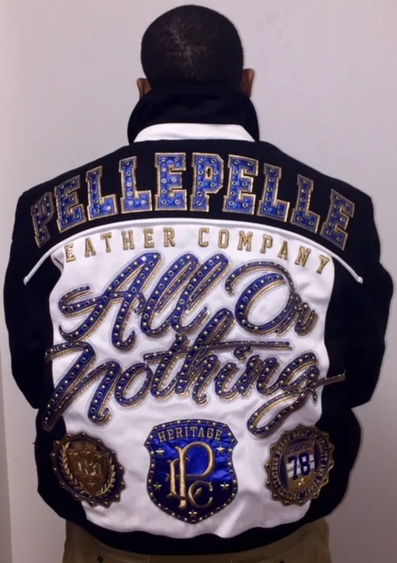 Exclusive Pelle Pelle Nothing Black Jacket view 1