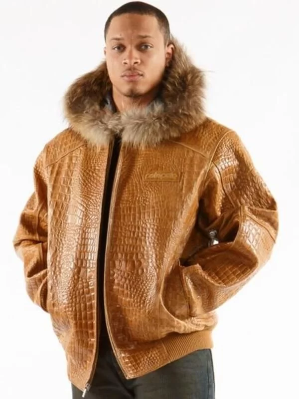 Pelle Pelle Basic Alligator Fur Jacket