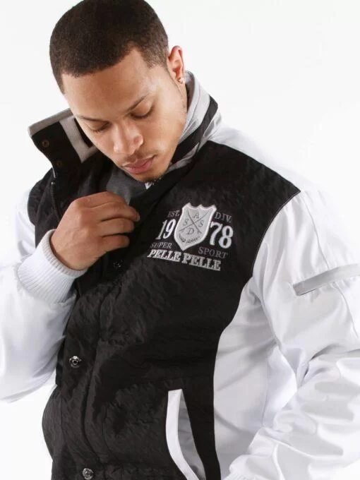 Bold Pelle Pelle Black & White Sport Jacket