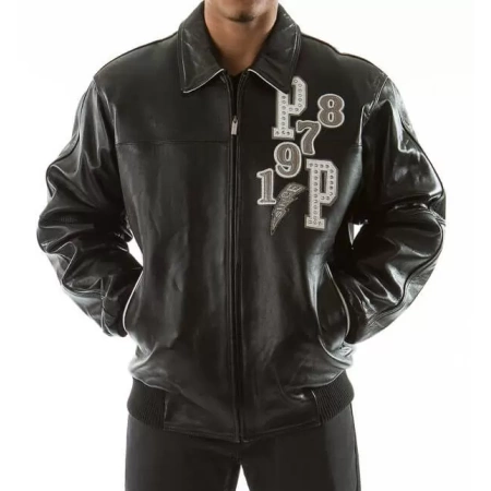Pelle Pelle Black Come Out Fighting Jacket